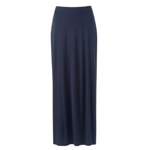 Carlisle Vintage Navy Blue Wrap Maxi Skirt Size 4